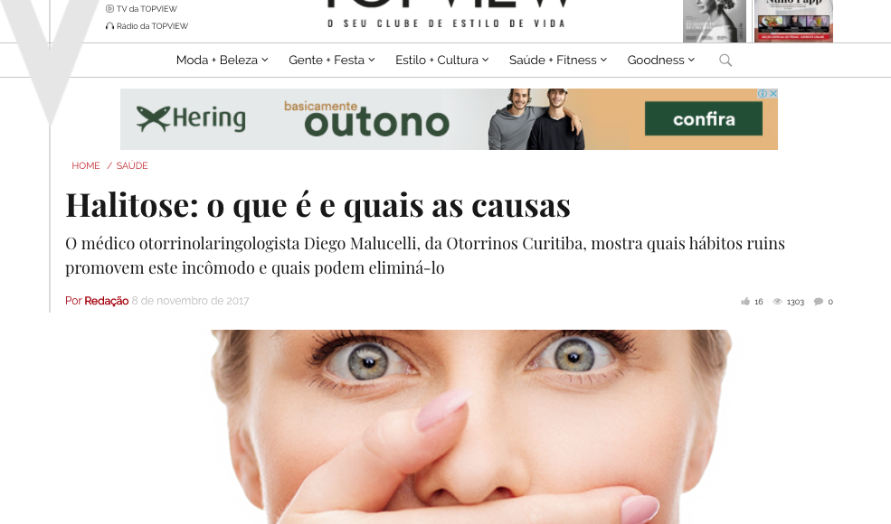 Halitose: o que é e quais as causas